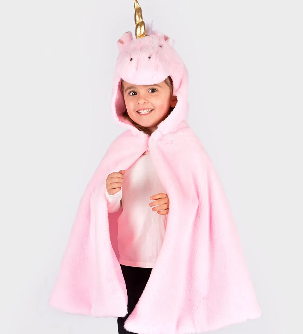 Halloween-Den Goda Fen Udklædning - Cape Unicorn - Pink