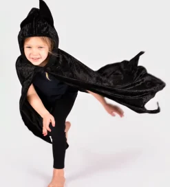 Den Goda Fen Halloween|Udklædningstøj*Udklædning - Flagermus Kappe - Sort