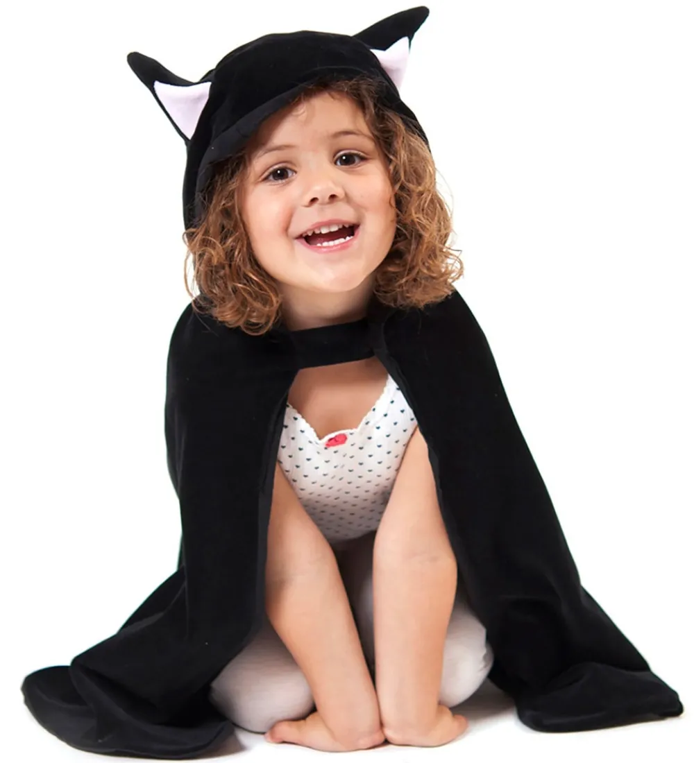 Den Goda Fen Halloween*Udklædning - Kat - Sort