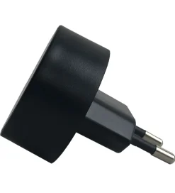 Adaptere Og Opladere-Design Letters Adapter - D - Sort