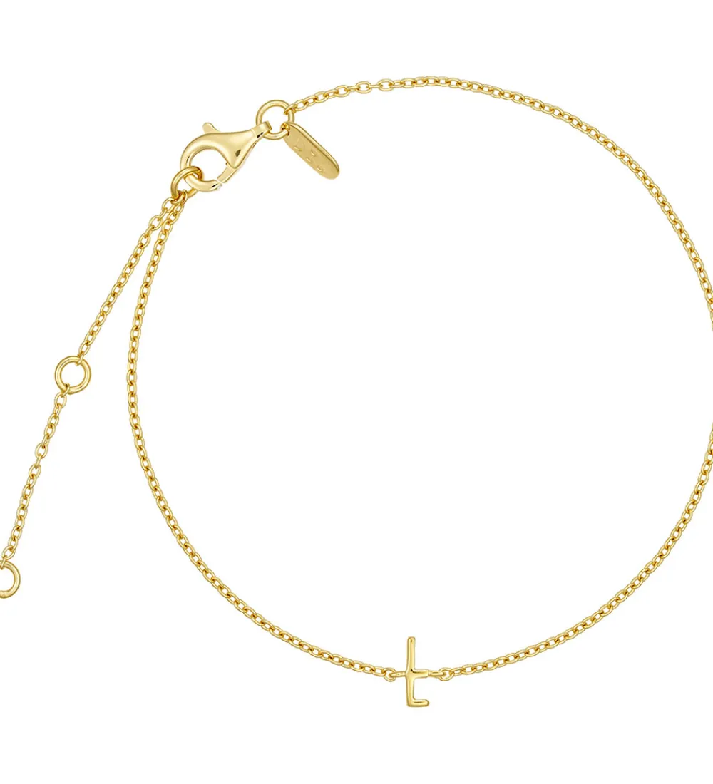 Design Letters Smykker*Armbånd - L - 18K Guldbelagt