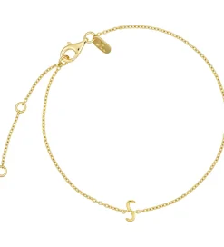 Smykker-Design Letters Armbånd - S - 18K Guldbelagt