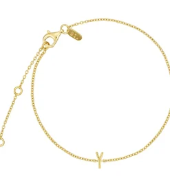 Design Letters Smykker*Armbånd - Y - 18K Guldbelagt