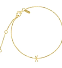 Smykker-Design Letters Armbånd - Z - 18K Guldbelagt
