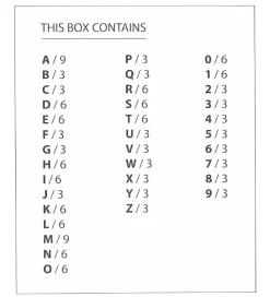 Bogstaver-Design Letters Bogstaver - XL - Hvid