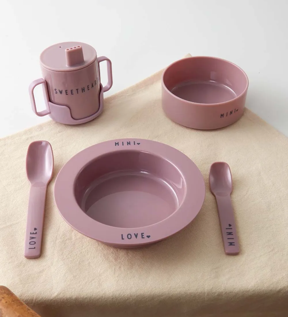 Tallerkener-Design Letters Dyb Tallerken - Mini Favourite - Lavender