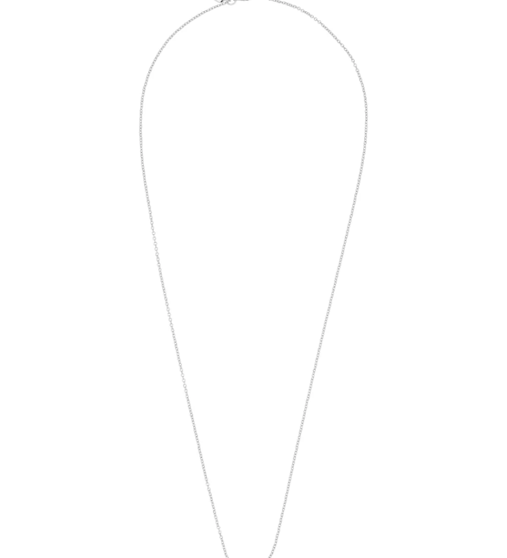 Smykker-Design Letters Halskæde - 45 cm - Sølv