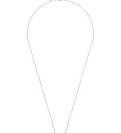 Smykker-Design Letters Halskæde - 40 cm - Sølv