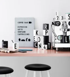 Design Letters Bogstaver*Ikoner - Fest - Sort