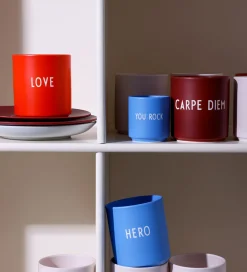 Spisetid|Kop Og Tudekop-Design Letters Kop - Favourite - Love - Cherry Tomato