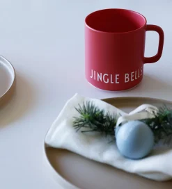 Kop Og Tudekop-Design Letters Krus - Favourite - Jingle Bells - Faded Rose