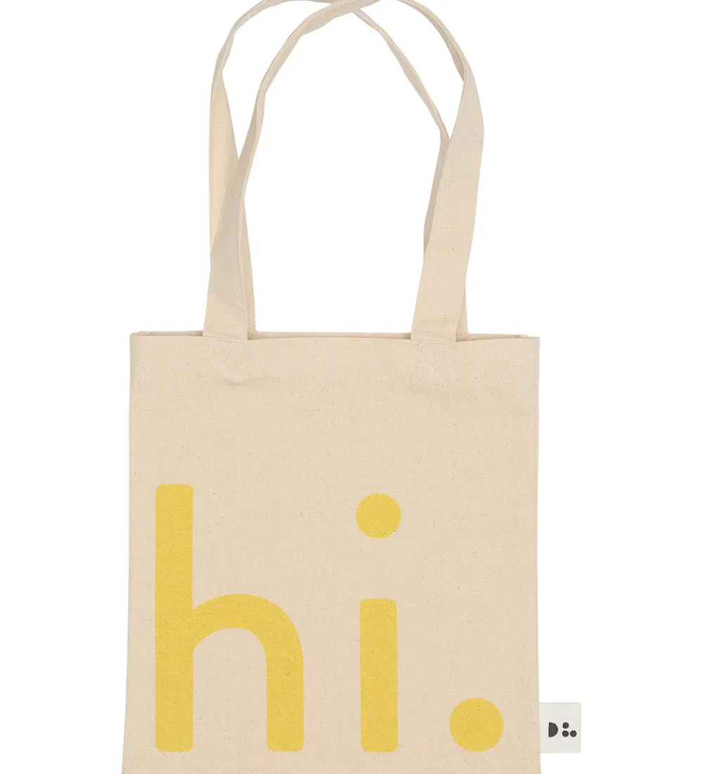 Design Letters Shoppers*Shopper - Lille - Hi - Natur/Gul