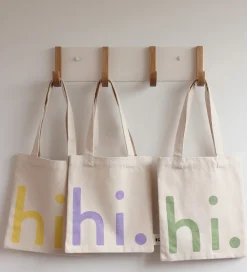 Design Letters Shoppers*Shopper - Lille - Hi - Natur/Gul