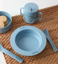 Design Letters Babyskeer*Skeer - 4-pak - Mini Favourite - Blå/Beige