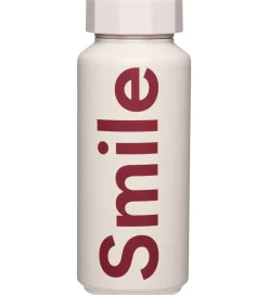 Design Letters Termoflasker|Spisetid*Termoflaske - 500 ml - Smile - Pastel Beige