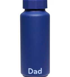 Termoflasker-Design Letters Termoflaske - Dad - 500 ml - Midnight Blue