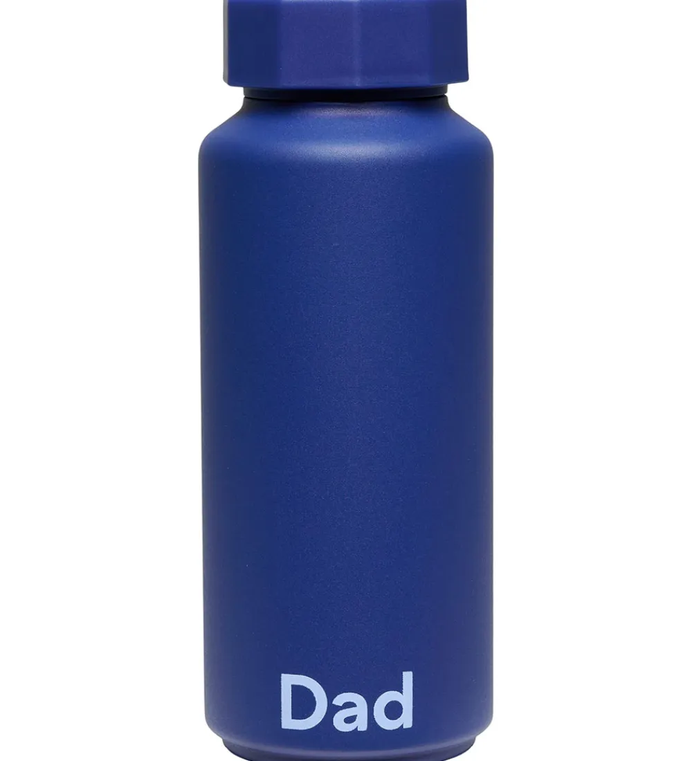 Termoflasker-Design Letters Termoflaske - Dad - 500 ml - Midnight Blue