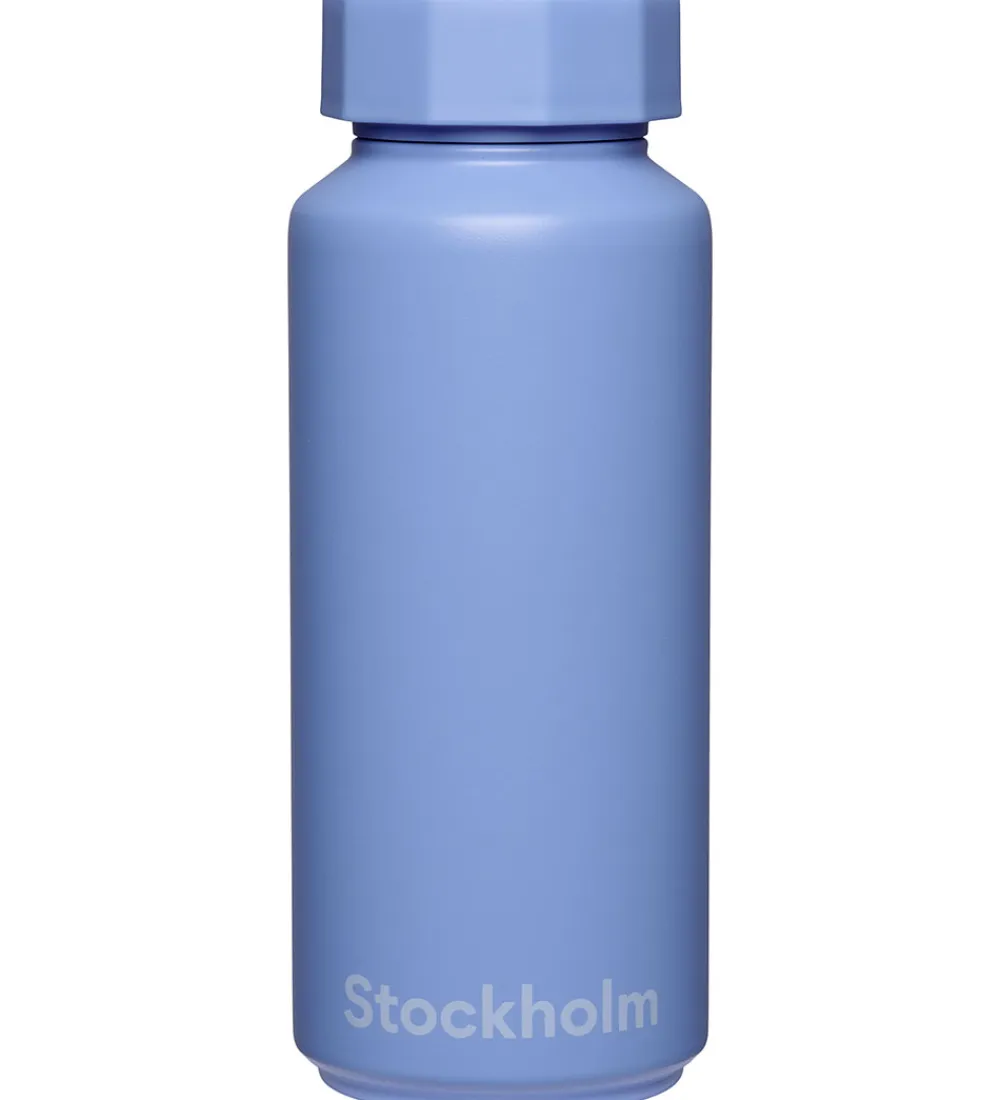 Design Letters Termoflasker|Spisetid*Termoflaske - 500 ml - Stockholm - Sky Blue
