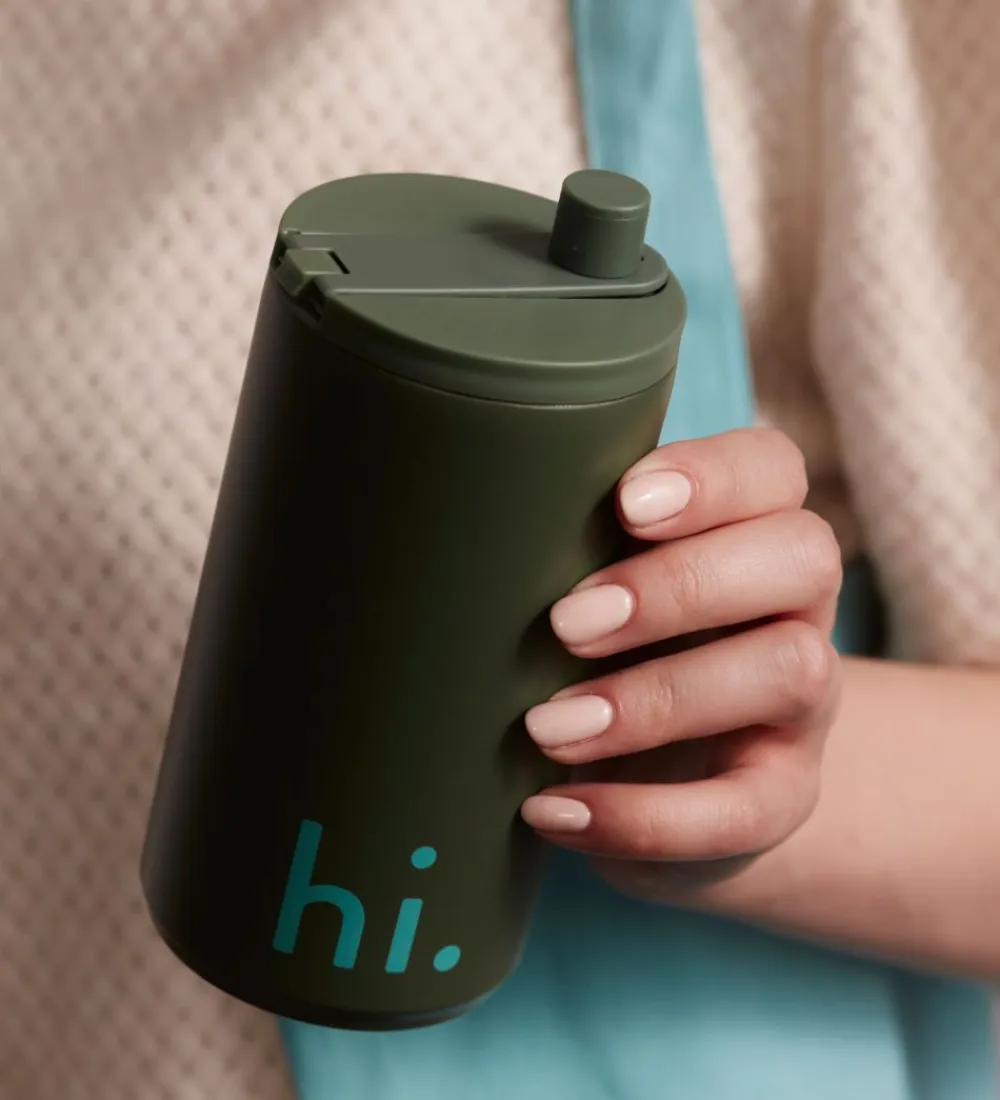 Termoflasker-Design Letters Termokop - To Go - 350ml - Myrtle Green