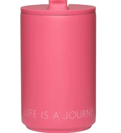 Design Letters Termoflasker*Termokop - To Go - 350 ml - Rosa