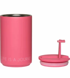 Design Letters Termoflasker*Termokop - To Go - 350 ml - Rosa