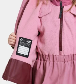 Regntøj-Didriksons Didrikson Regntøj m. Fleece - Boardman - PU - Heather Pink