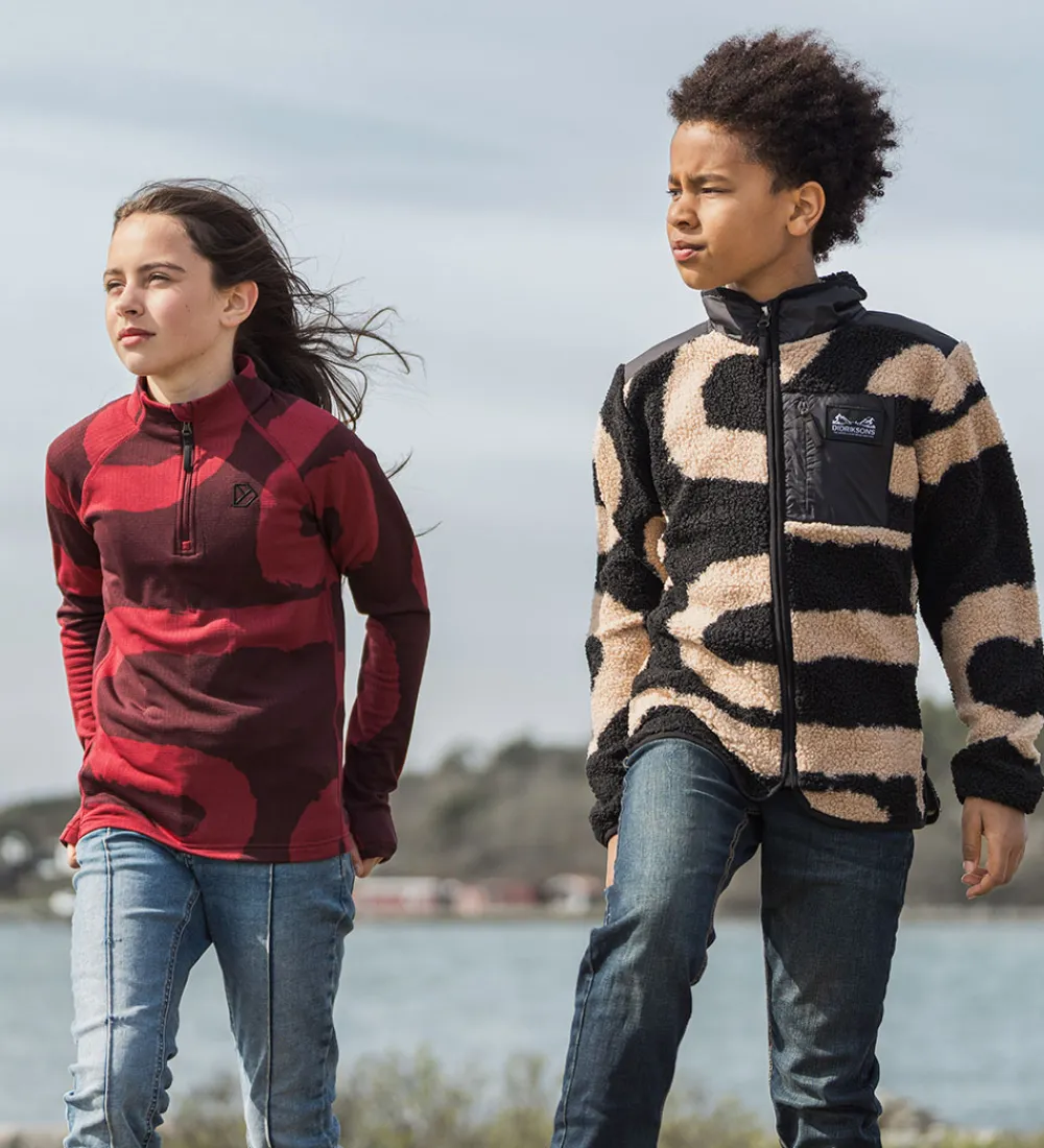 Didriksons Fleece*Fleecejakke - Exa - Path L Black