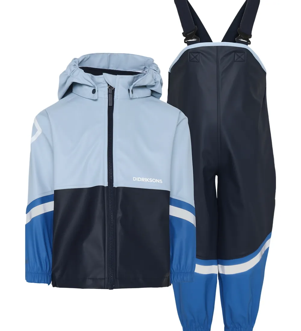 Didriksons Regntøj*Regntøj m. Seler - Waterman - PU - Navy
