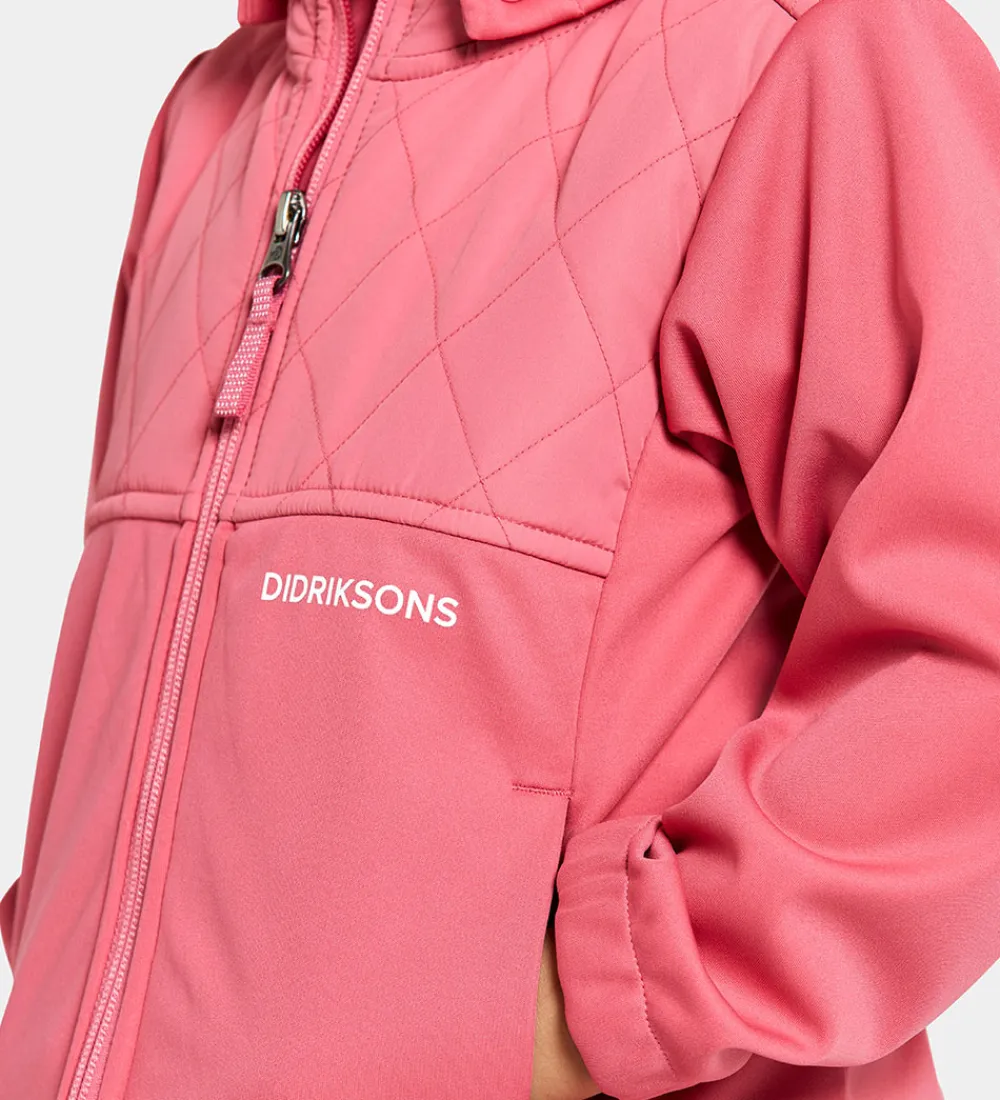 Didriksons Softshell*Softshelljakke - Briska - Dusty Azalea