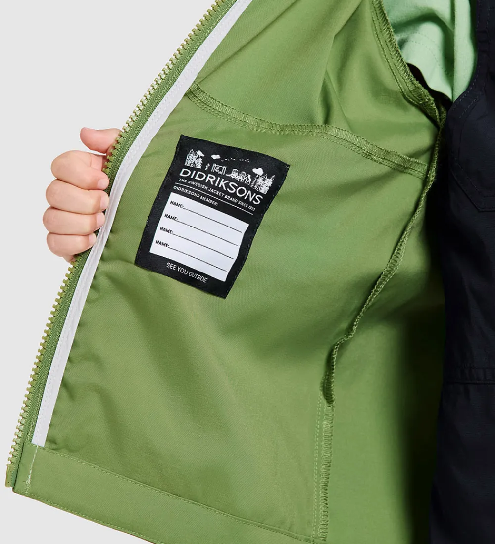 Sommerjakker-Didriksons Sommerjakke - Hallon - Algae Green
