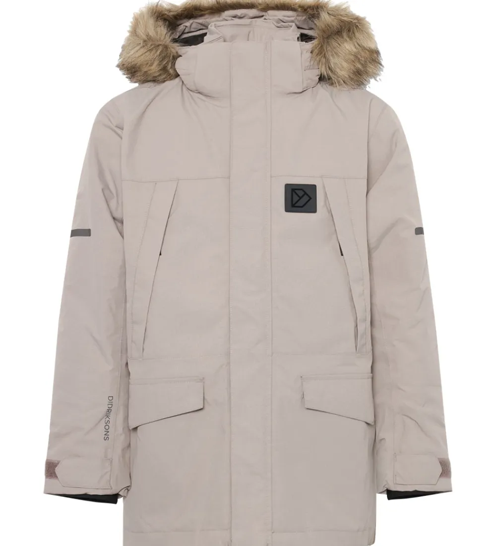 Didriksons Vinterjakker*Vinterjakke - Sylvin K - Ash Brown