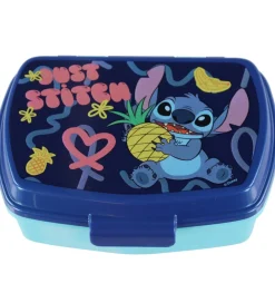Madkasser-Stitch Disney Madkasse - 13x16 cm - Blå