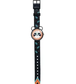 Ure-Djeco Armbåndsur - Sort m. Panda