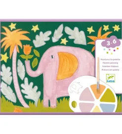 Djeco Skriveredskaber*Farvesæt - Palette Painting - Wild Ones