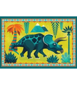 Festartikler-Djeco Invitationer - 8 stk. - Dino