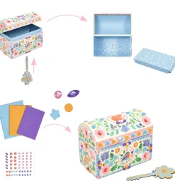 Djeco Kreasæt*Kiste DIY - Mini Boites - Precious Treasure