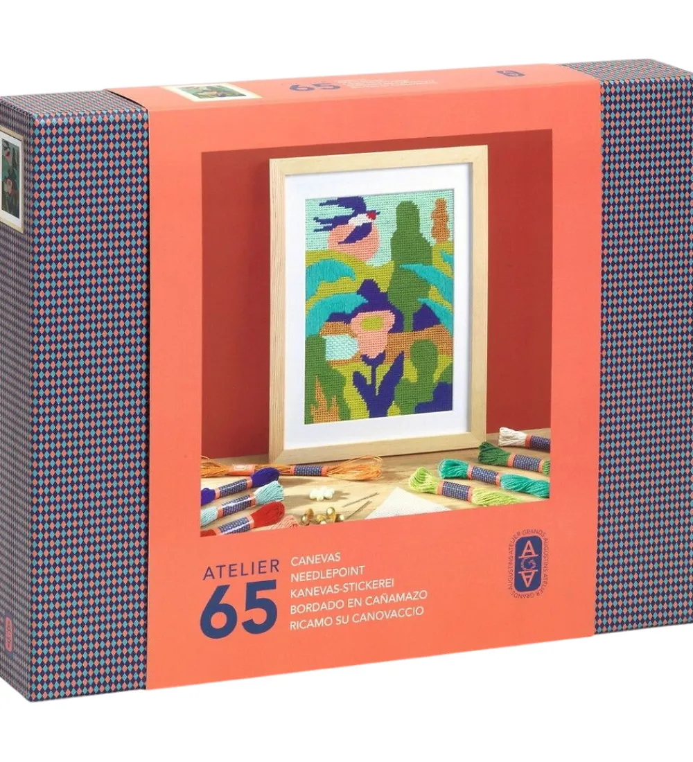 Djeco Kreativ Leg|Kreasæt*Kreasæt - Atelier 65 - Korssting