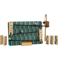 Djeco Kuglebaner*Kuglebane - Træ - Zig & Go - 14 dele - Fork
