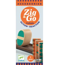 Djeco Kuglebaner*Kuglebane - Træ - Zig & Go - 7 dele - Culbuto