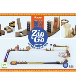 Kuglebaner-Djeco Kuglebane - Zig & Go Racer - 51 Dele