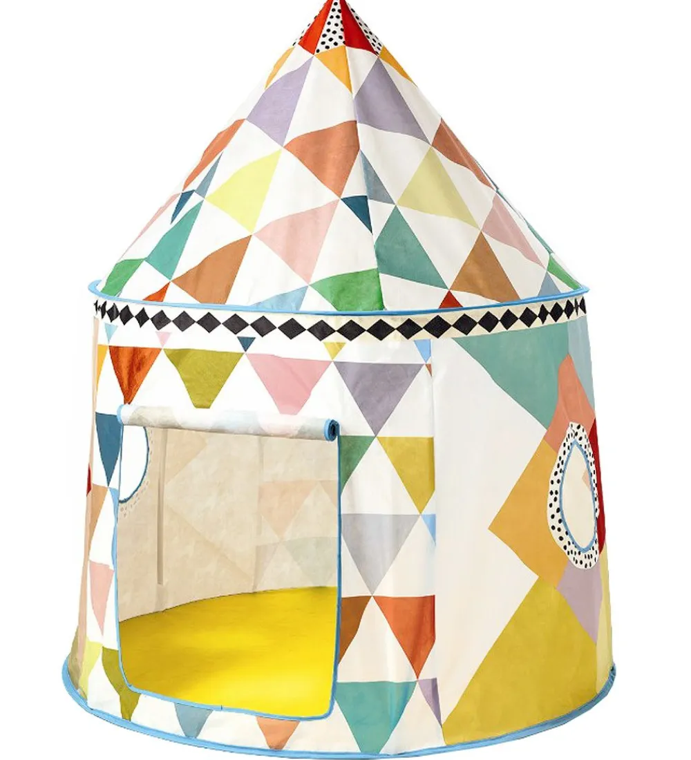 Legetelte|Legetelte-Djeco Legetelt - 130x106 cm - Multifarvet