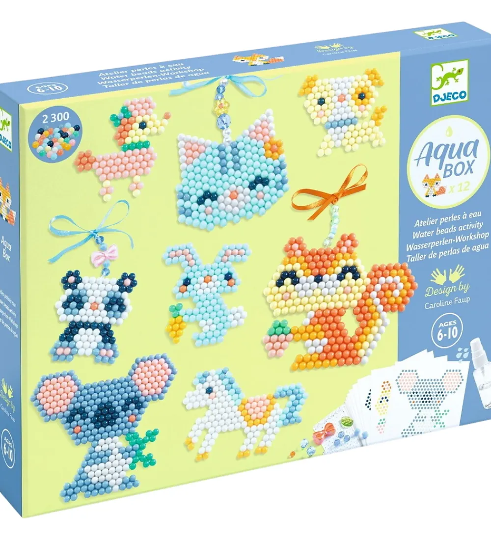 Djeco Perler|Kreasæt*Perlesæt - Furry Friends