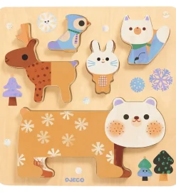 Djeco Puslespil*Puslespil - WoodyStack