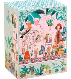 Smykkeskrin-Djeco Smykkeskrin m. Musik - Træ - Musik Box