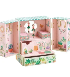 Smykkeskrin-Djeco Smykkeskrin m. Musik - Træ - Musik Box
