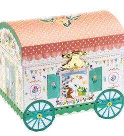 Pyntefigurer-Djeco Spilledåse - Roulotte Enchanted Caravan