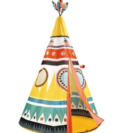 Djeco Legetelte|Legetelte*Tipi - 164x110 cm - Multifarvet