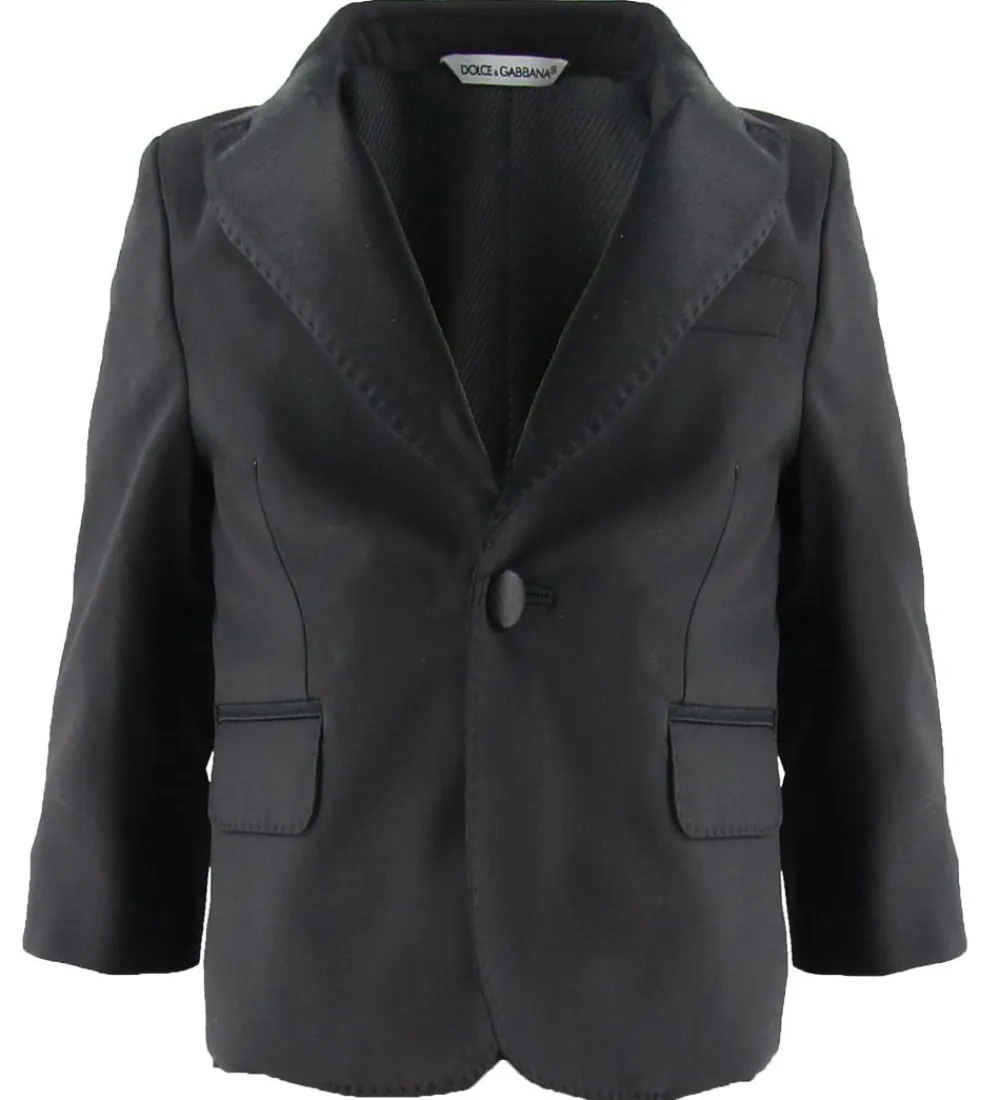 Jakkesæt Og Blazers-Dolce & Gabbana Jakkesæt - Uld/Viskose - Sort