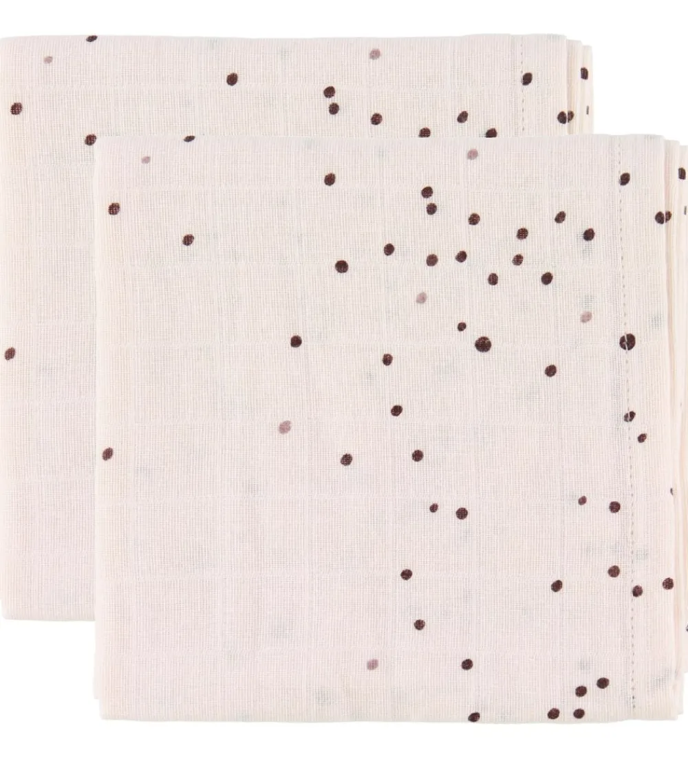 Done by Deer Babysvøb*Babysvøb - 120x120 - 2-pak - Powder Dreamy Dots