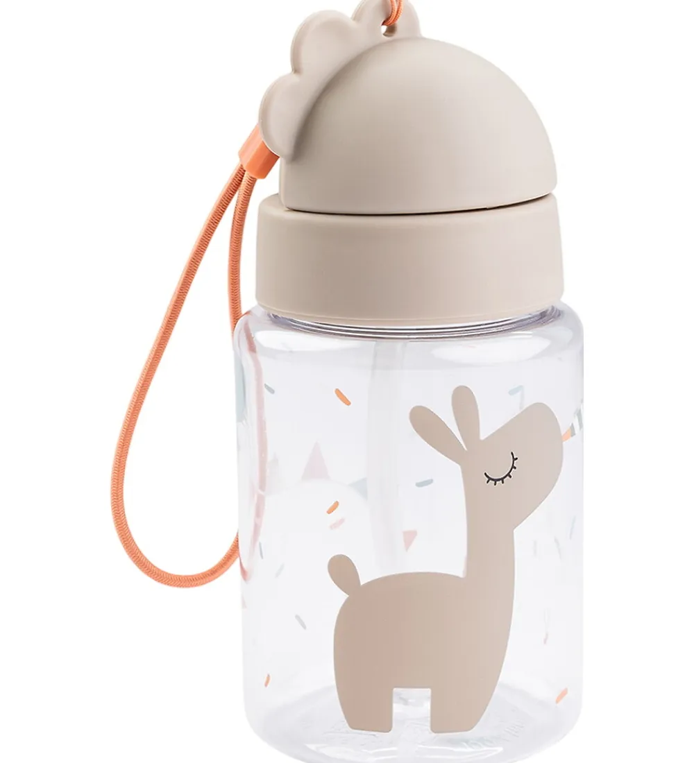 Drikkedunke|Drikkedunke-Done by Deer Drikkedunk m. Sugerør - 280ml - Celebration Sand